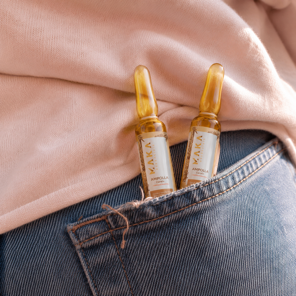 Booster intensivo Kit Premium: Si tienes el Kit Premium, agrega también la Ampolla de Canela dentro del Hair Density Elixir para una mezcla más intensiva.